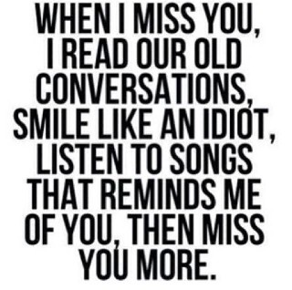 When I Miss You