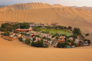 Check Out This Oasis Civilisation Huacahina Oasis in Pisco Peru