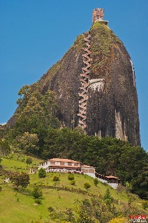 Awesome Photo Taken of El Peñón de Guatapé The Rock of Guatape Columbia