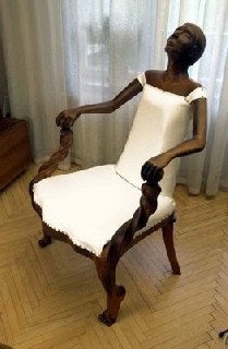 funniest female chair in a star hotel