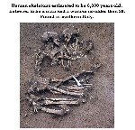 Humand Skeletons estimated to be 6 000 years Old