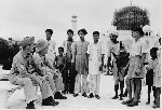 Taj mahal agra india 1942 american soldiers