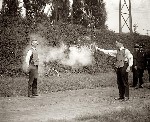 Testing of New Bulletproof Vests 1923