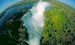 Aerial View of Victoria Falls