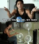 thank you to all my fans