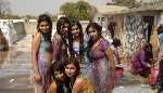 indian holi girls
