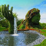 Unbelivable Picture of a Tipiary Fountain in Montreal Canada